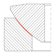 推力關(guān)節(jié)軸承 GE60-AW, 根據(jù) DIN ISO 12 240-3 標(biāo)準(zhǔn)，免維護(hù)